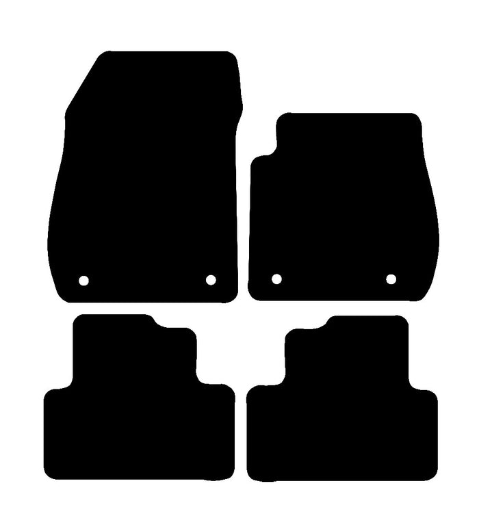Vauxhall Zafira C 2012 to Present Car Mats vehicle mat pattern