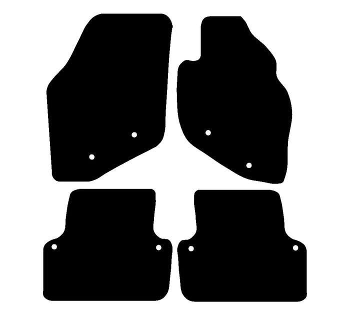 Volvo V70 Estate 2000 - 2007 Car Mats vehicle mat pattern