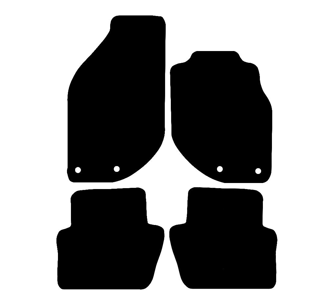 Volvo V70 Estate 1996 - 2000 Car Mats vehicle mat pattern