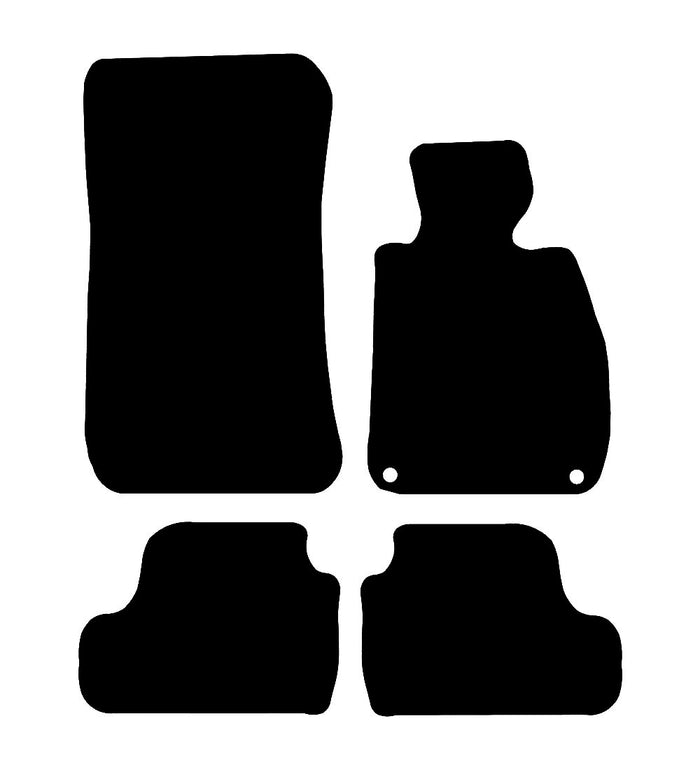 BMW 3 Series Cabriolet E93 (Uni Version) 2007 - 2013 Car Mats vehicle mat pattern