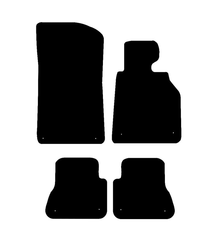 BMW 3 Series Cabriolet (E46) 1999 - 2006 Car Mats vehicle mat pattern