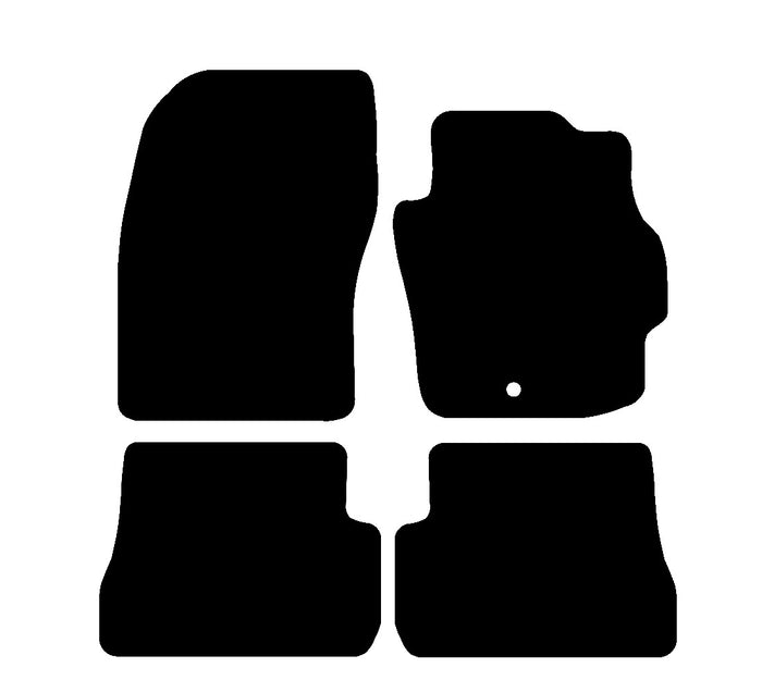 Mazda 3 2004 - 2009 Car Mats vehicle mat pattern