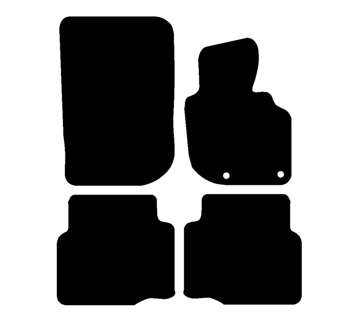 BMW 3 Series Compact E36 1994 - 2001 Car Mats vehicle mat pattern