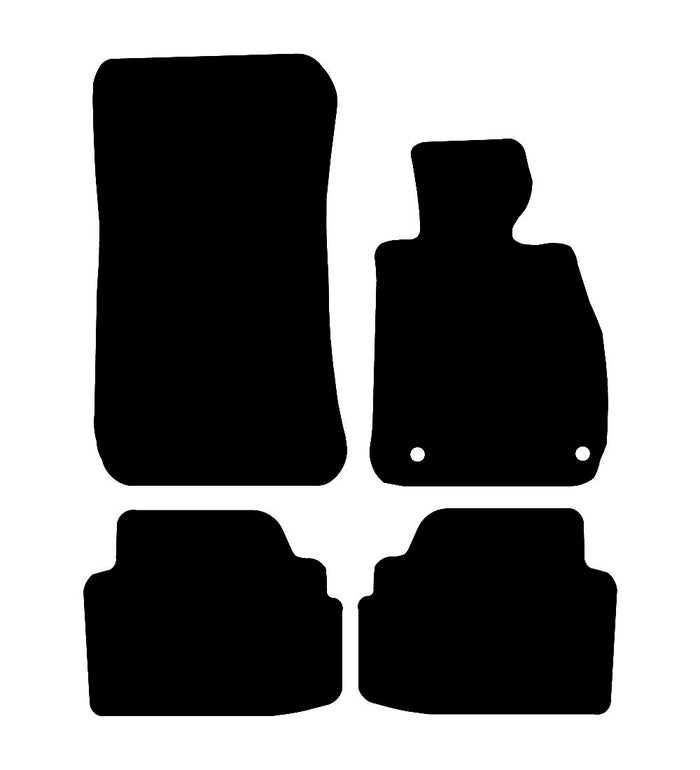 BMW 3 Series Coupe E92 2006 - 2012 Car Mats vehicle mat pattern