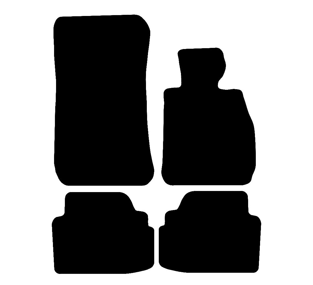 BMW 3 Series Coupe E92 2006 - 2012 Car Mats vehicle mat pattern
