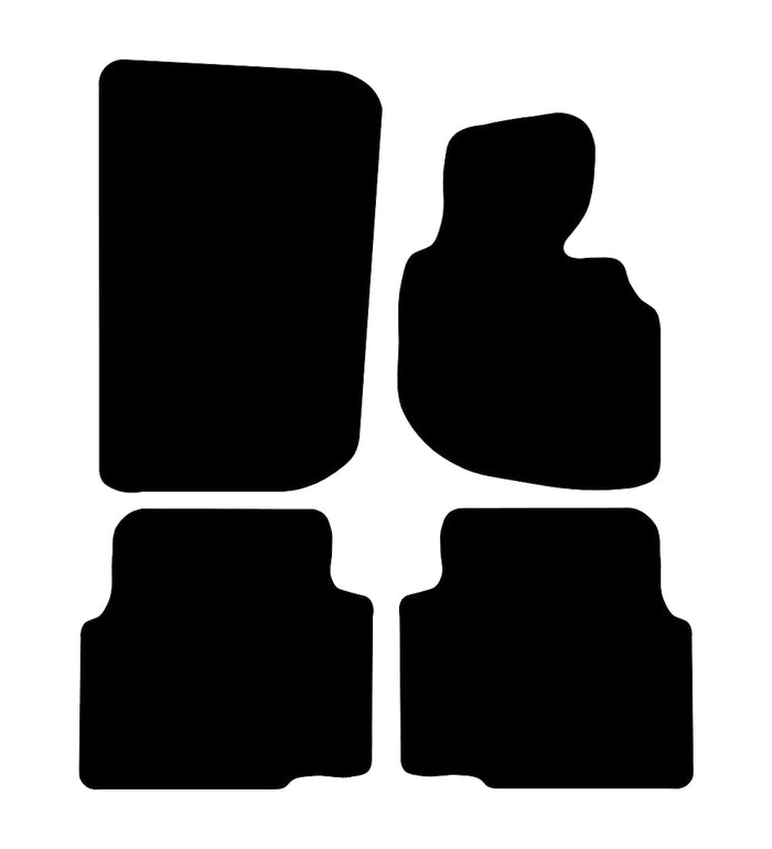 BMW 3 Series Coupe E36 (No Clips) 1992 - 1998 Car Mats vehicle mat pattern