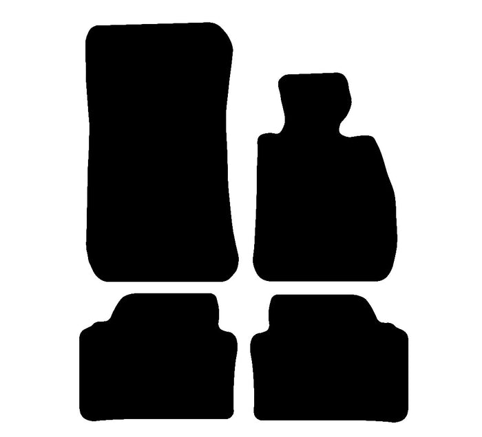 BMW 3 Series Touring (E91) (No Clips) 2005 - 2012 Car Mats vehicle mat pattern