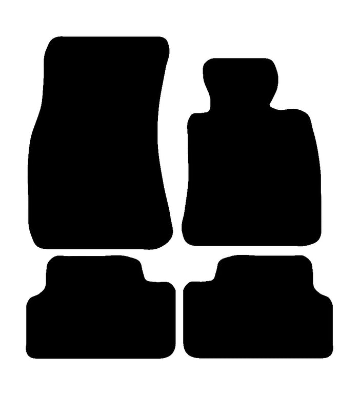 BMW 6 Series Coupe E63 2003 - 2010 Car Mats vehicle mat pattern