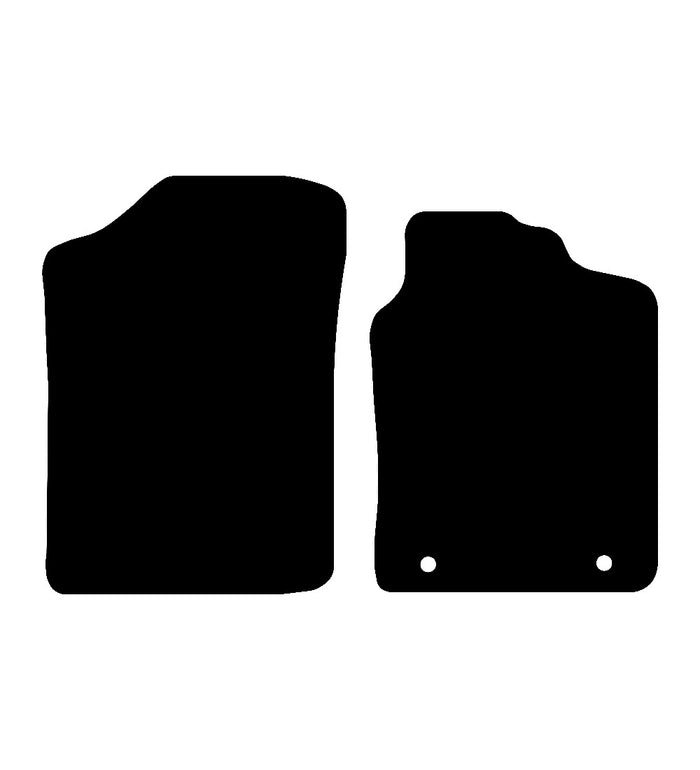 Citroen Berlingo Van (2 Uni) 2002 - 2007 Car Mats vehicle mat pattern