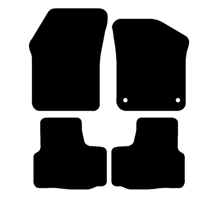 Skoda Citigo 2012 to Present Car Mats vehicle mat pattern