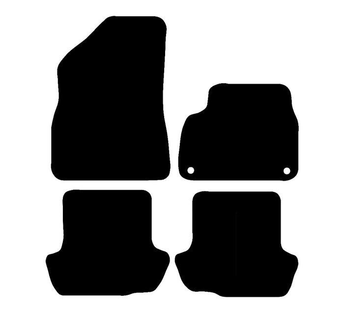 Citroen DS5 2012 to Present Car Mats vehicle mat pattern