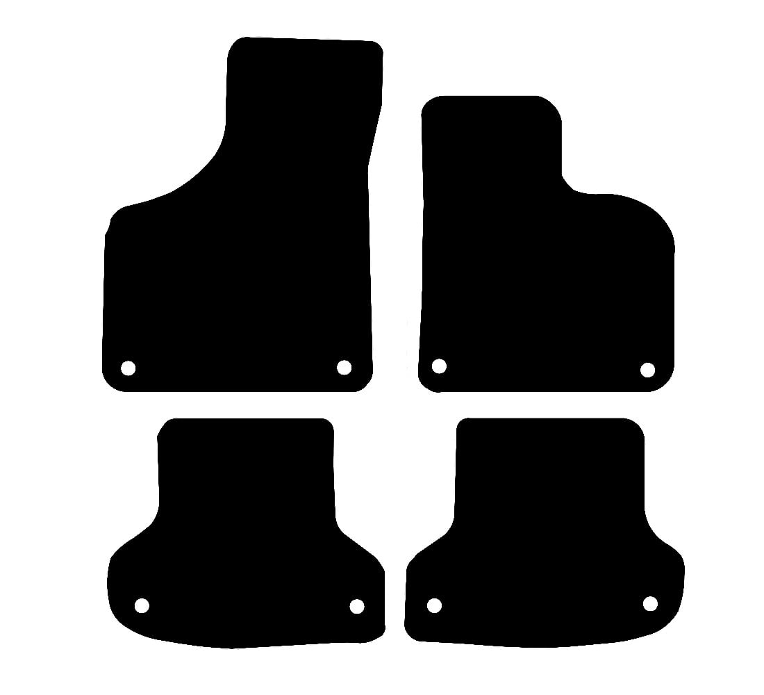 Audi RS3 2011 - 2012 Car Mats vehicle mat pattern