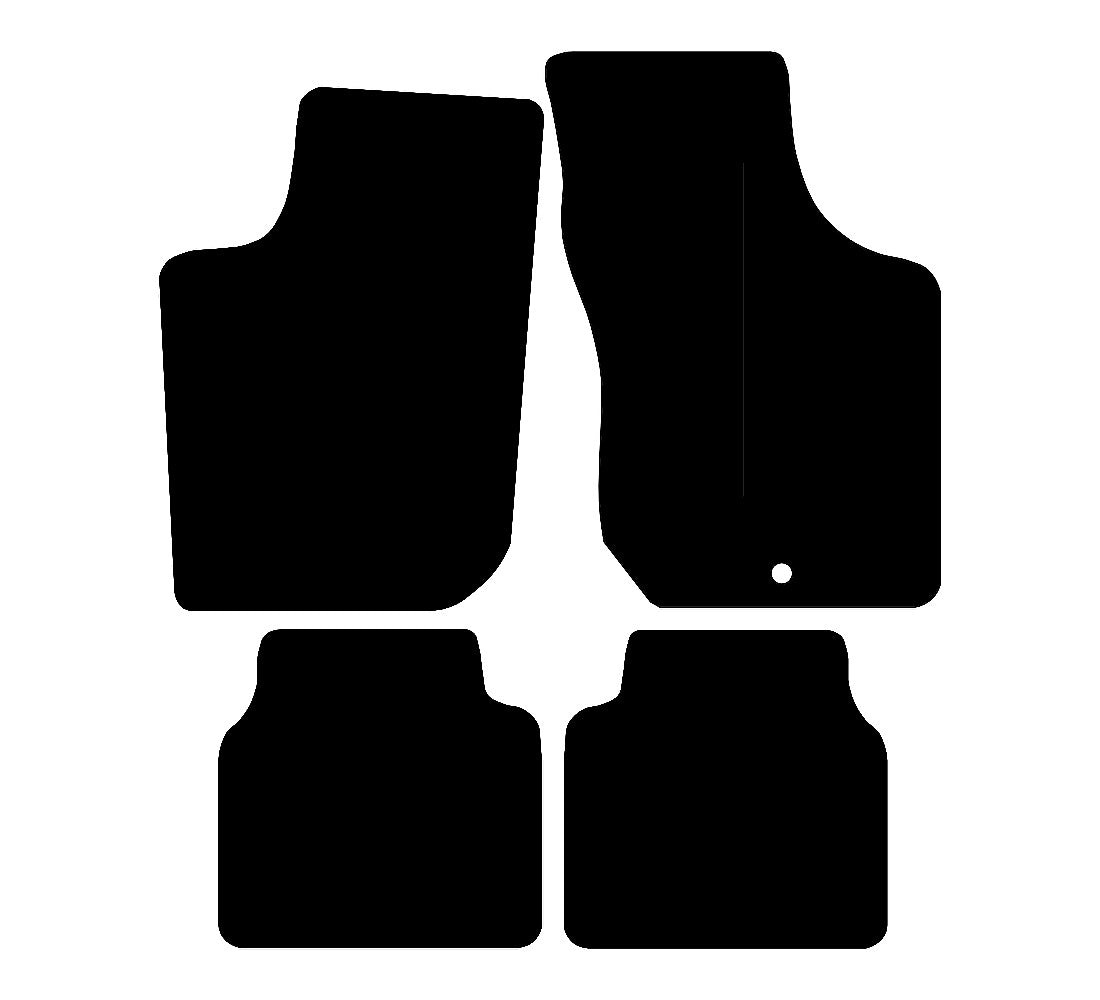 Vauxhall Corsa B 1994 - 2001 Car Mats vehicle mat pattern