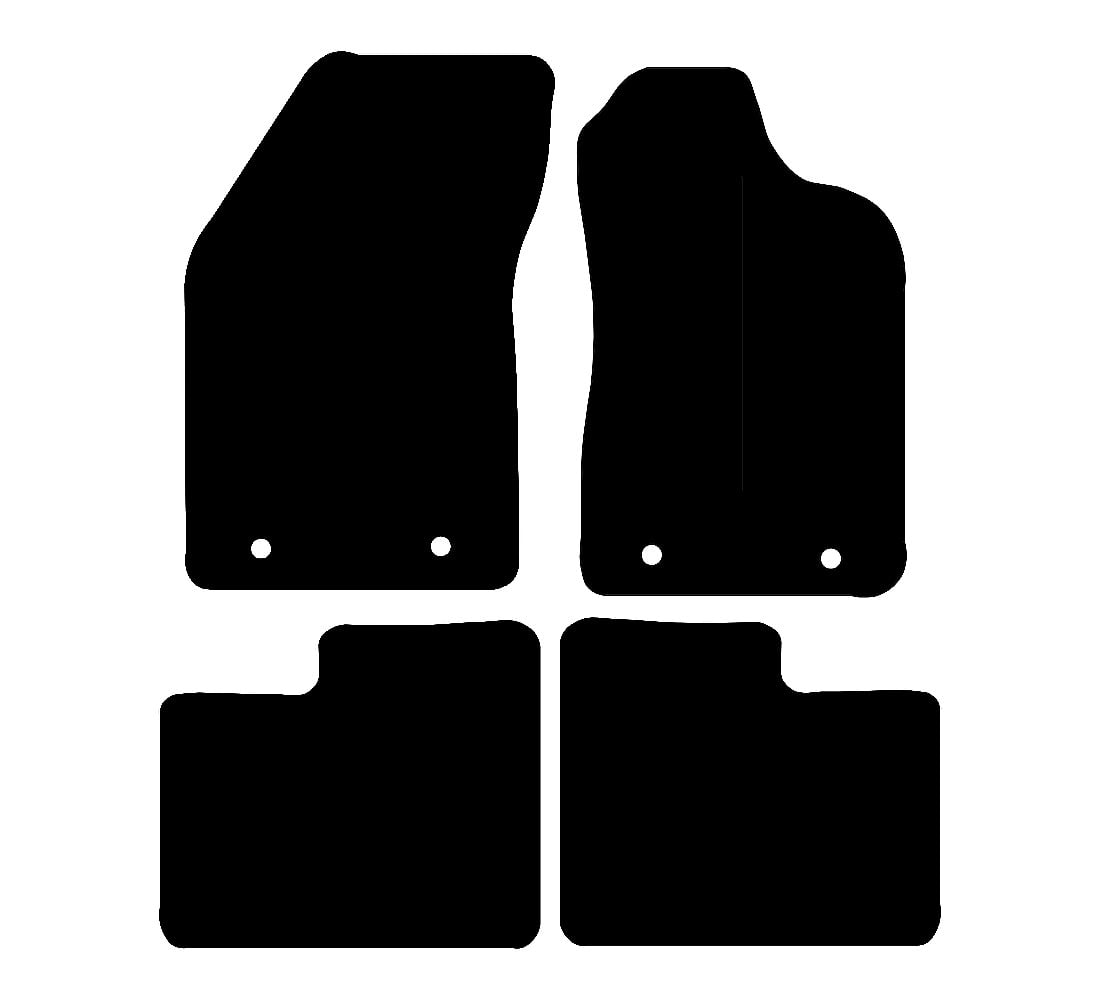 Alfa Romeo Giulietta Manual 2014 - 2016 Car Mats vehicle mat pattern