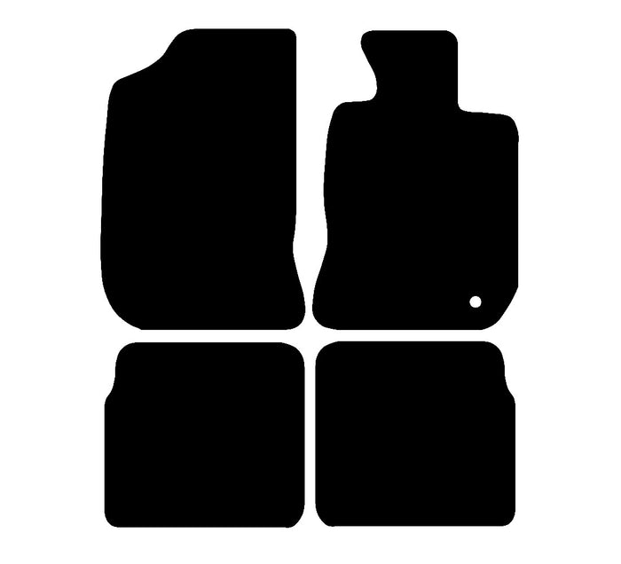 Chrysler PT Cruiser 2000 - 2006 Car Mats vehicle mat pattern