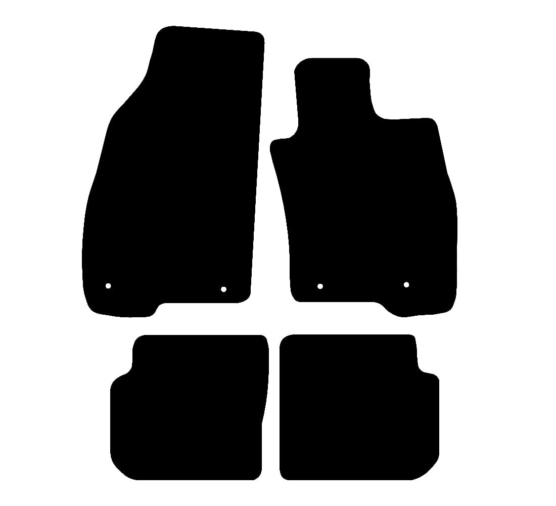 Alfa Romeo Mito 2008 to Present Car Mats vehicle mat pattern