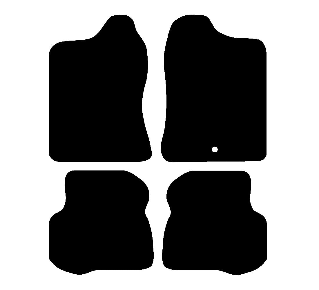 Suzuki Jimny (Manual) 1998 - 2018 Car Mats vehicle mat pattern