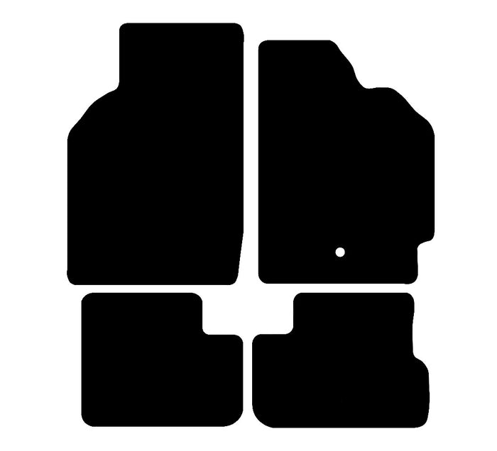 Honda HRV (3DR) 1999 - 2005 Car Mats vehicle mat pattern