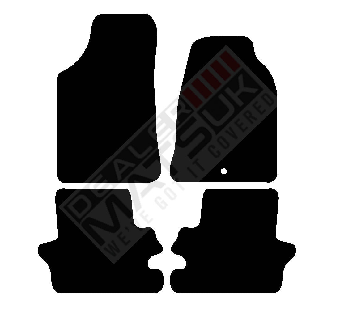 Ford Ranger MK1 1999 - 2006 Car Mats vehicle mat pattern