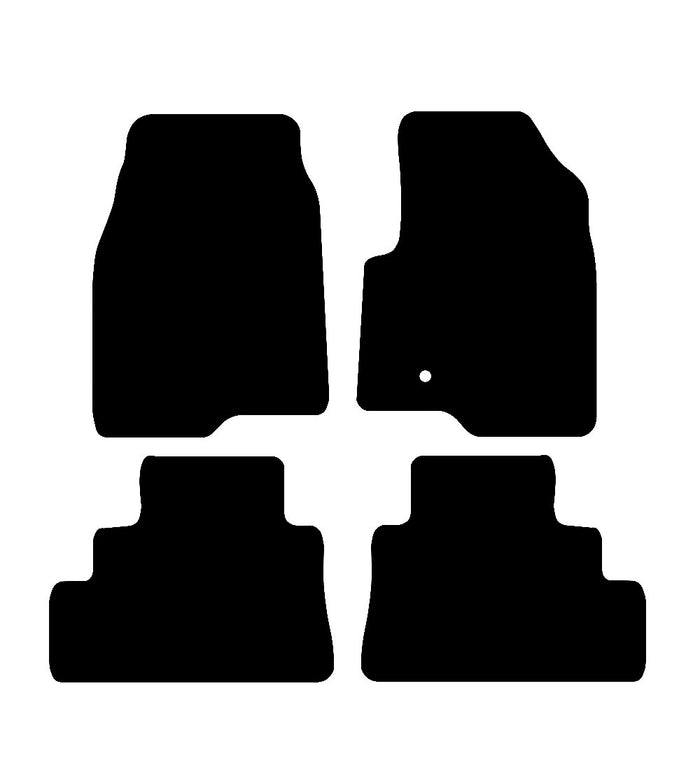 Vauxhall Antara 2007 - 2012 Car Mats vehicle mat pattern