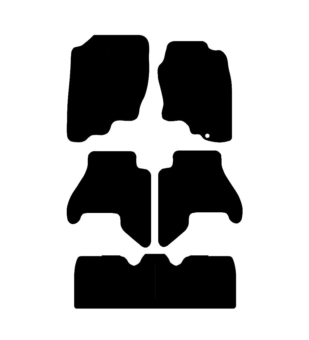 Nissan Pathfinder 2005 - 2008 Car Mats vehicle mat pattern