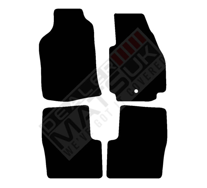 Hyundai Amica 2002 - 2008 Car Mats vehicle mat pattern