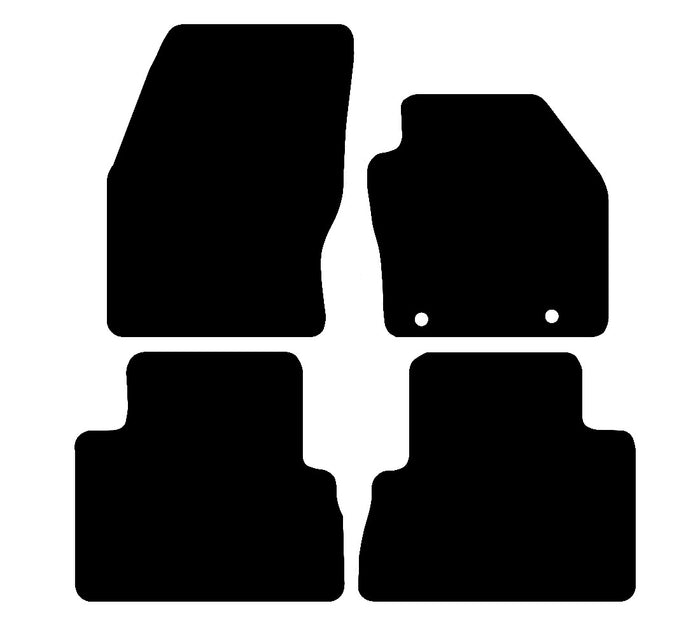 Ford C Max (Uni) 2011 - 2013 Car Mats vehicle mat pattern