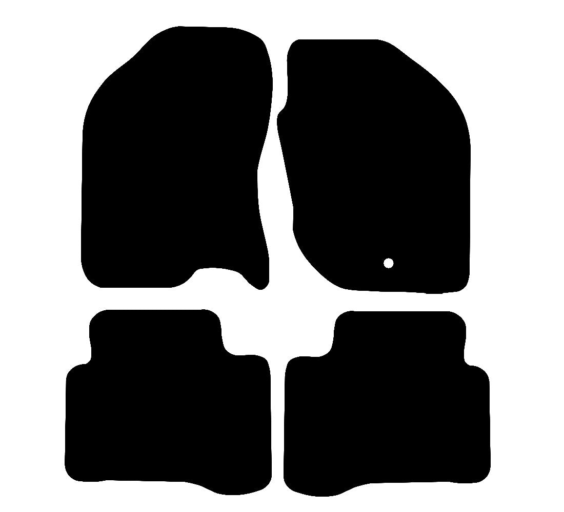 Nissan X Trail 2001 - 2007 Car Mats vehicle mat pattern