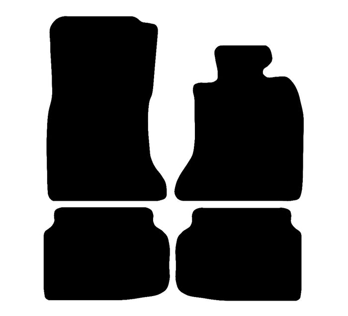 BMW 7 Series F01/F02 2009 - 2016 Car Mats vehicle mat pattern