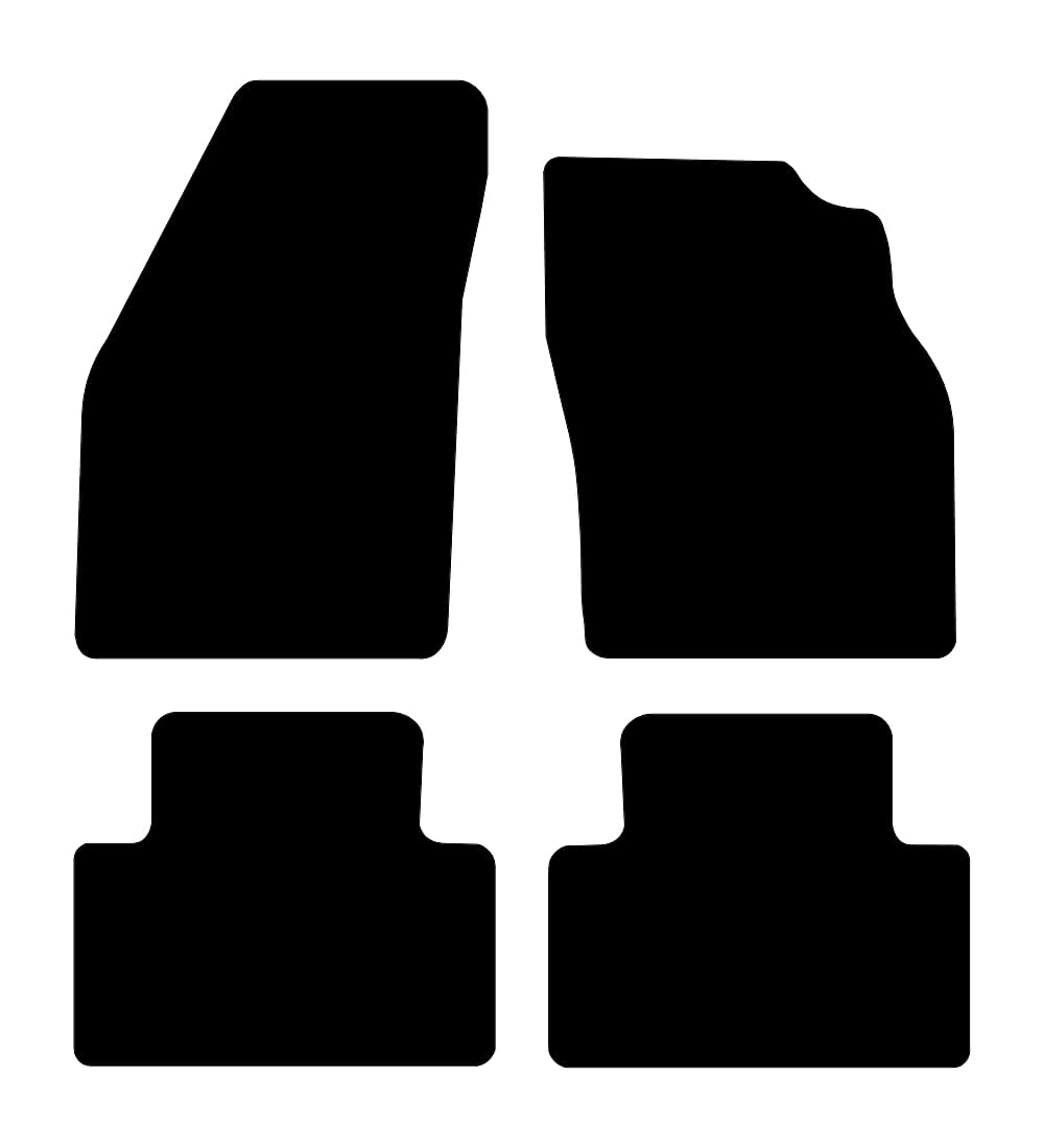 Volvo S40 (Manual) (No Clips) 2004 - 2012 Car Mats vehicle mat pattern