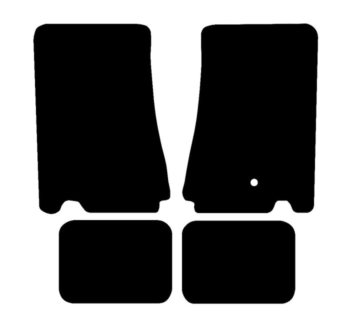 Ford Capri 1977 - 1987 Car Mats vehicle mat pattern