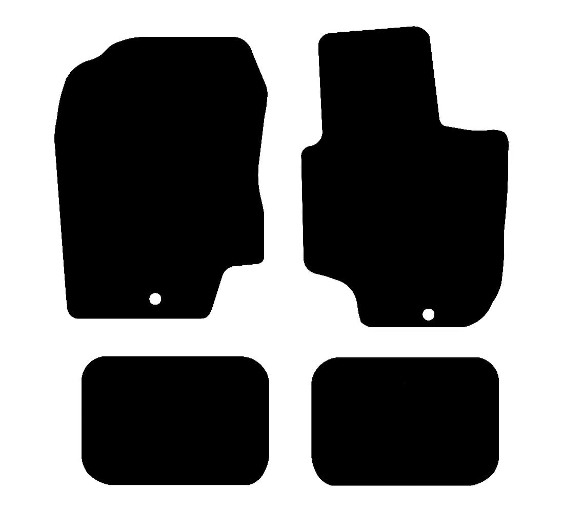 Hyundai i20 2008 - 2014 Car Mats vehicle mat pattern