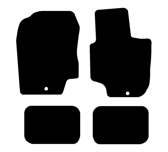 Hyundai i20 2008 - 2014 Car Mats vehicle mat pattern