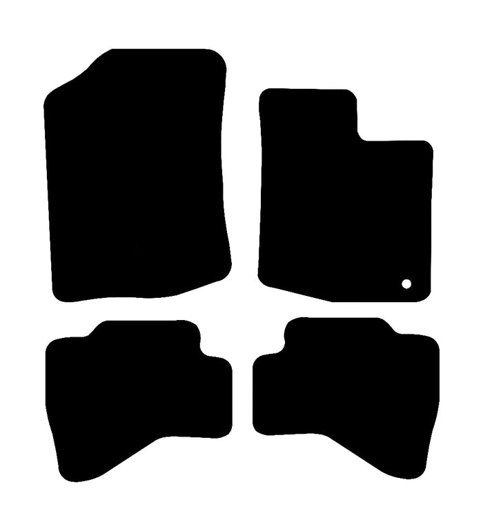 Toyota Aygo 2005 - 2010 Car Mats vehicle mat pattern