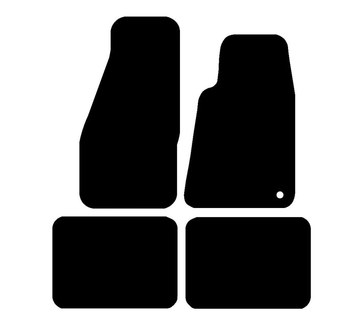 Chrysler Grand Cherokee (MK3) 2005 - 2010 Car Mats vehicle mat pattern