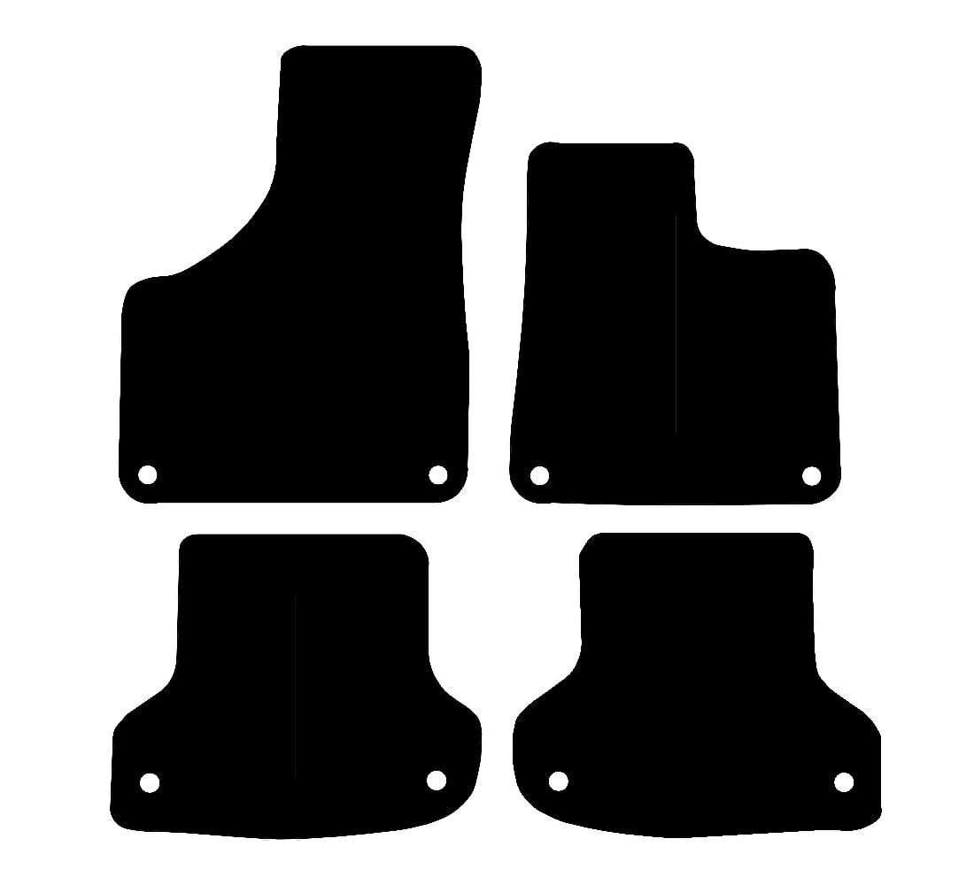 Audi A3 Sportback 2004 - 2012 Car Mats vehicle mat pattern