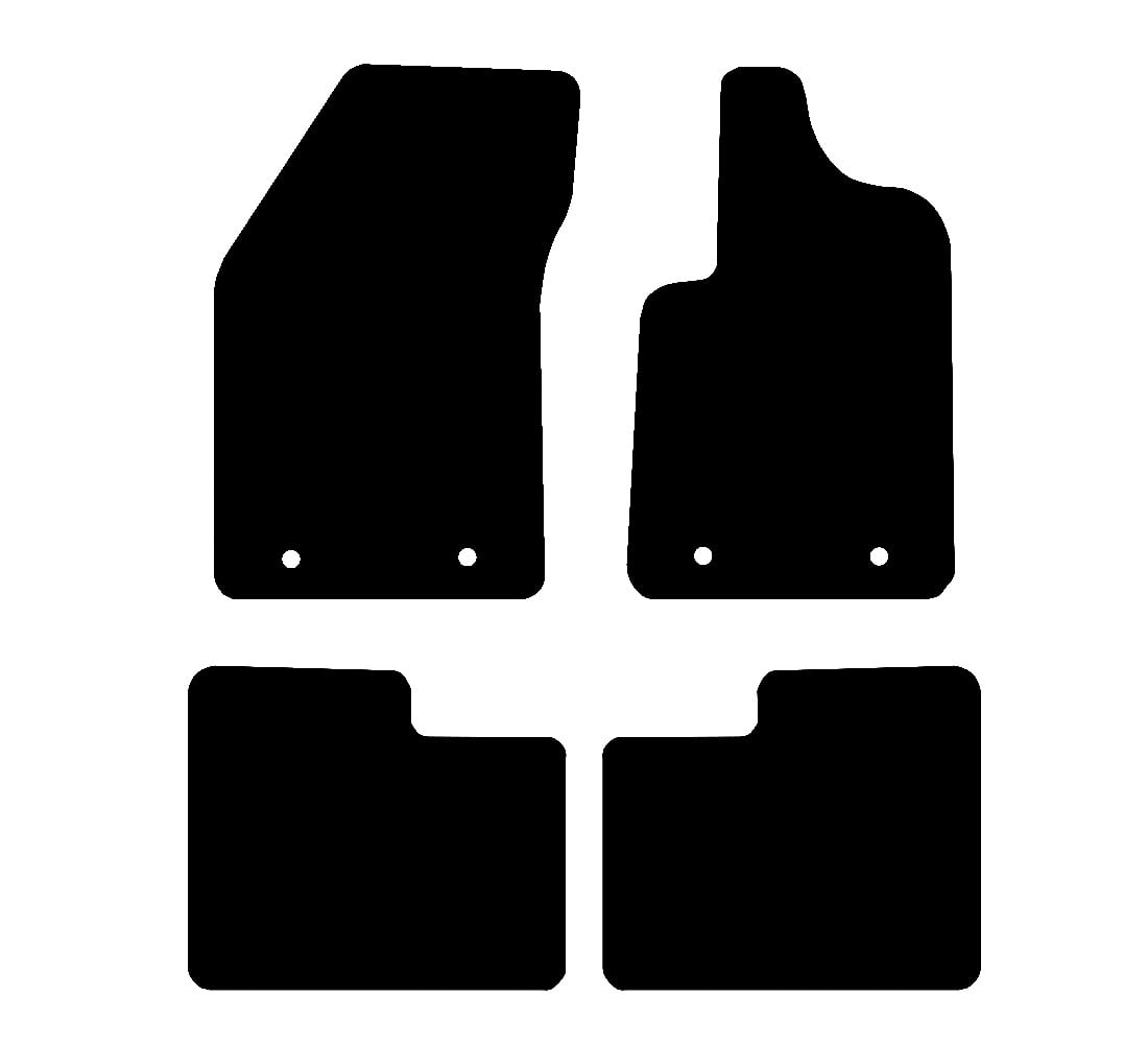 Alfa Romeo Giulietta Auto 2010 - 2014 Car Mats vehicle mat pattern
