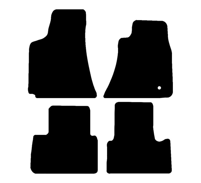 Chrysler 300C Tourer 2006 - 2010 Car Mats vehicle mat pattern