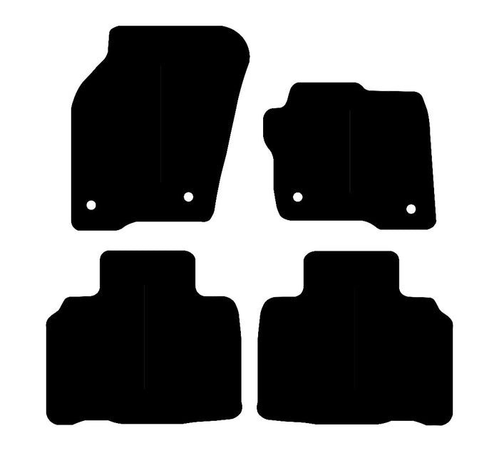 Ford Edge 2015 to Present Car Mats vehicle mat pattern