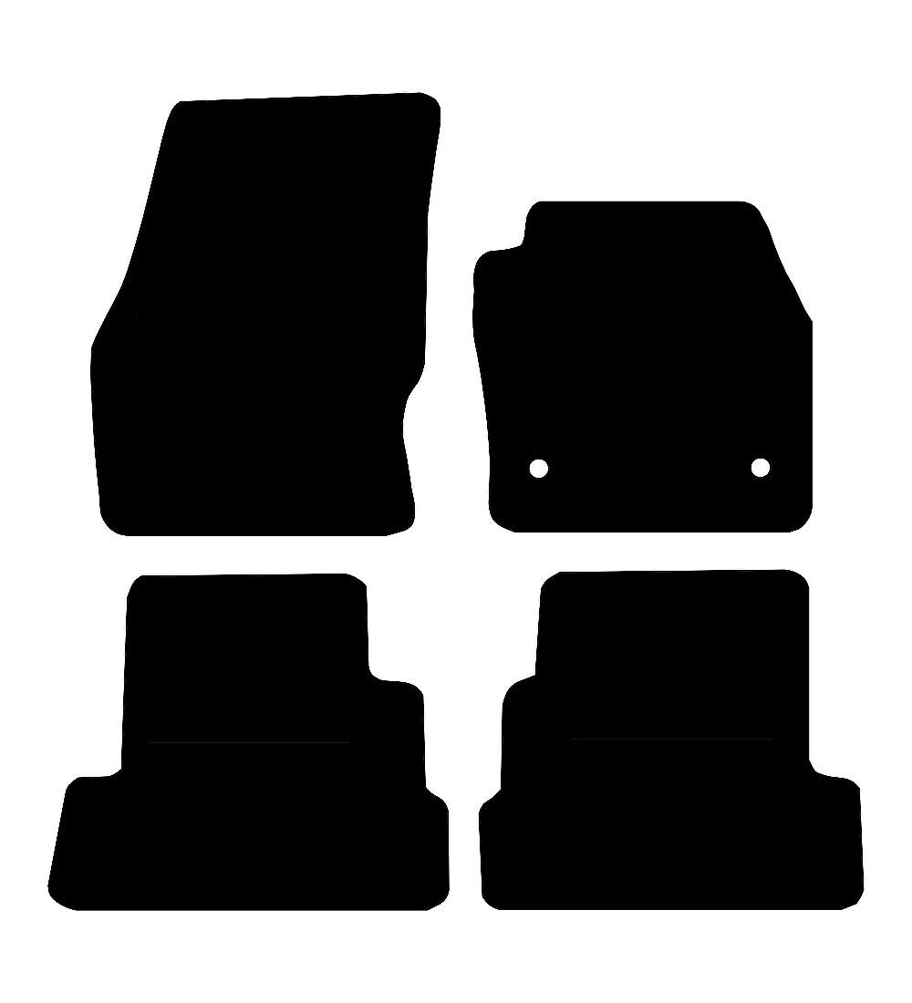 Ford Kuga  (2 Clip Version) 2013 - 2015 Car Mats vehicle mat pattern