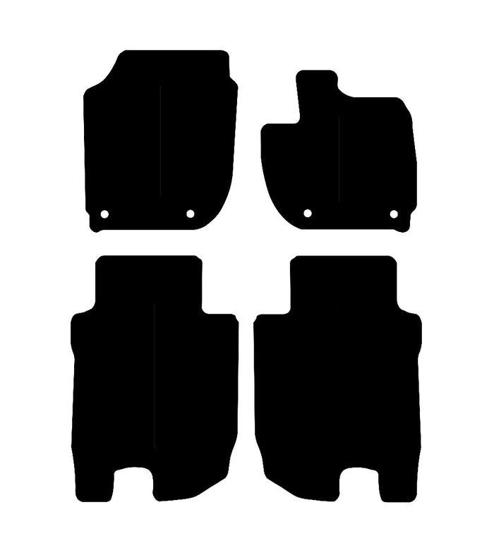 Honda HRV 2015 - 2020 Car Mats vehicle mat pattern
