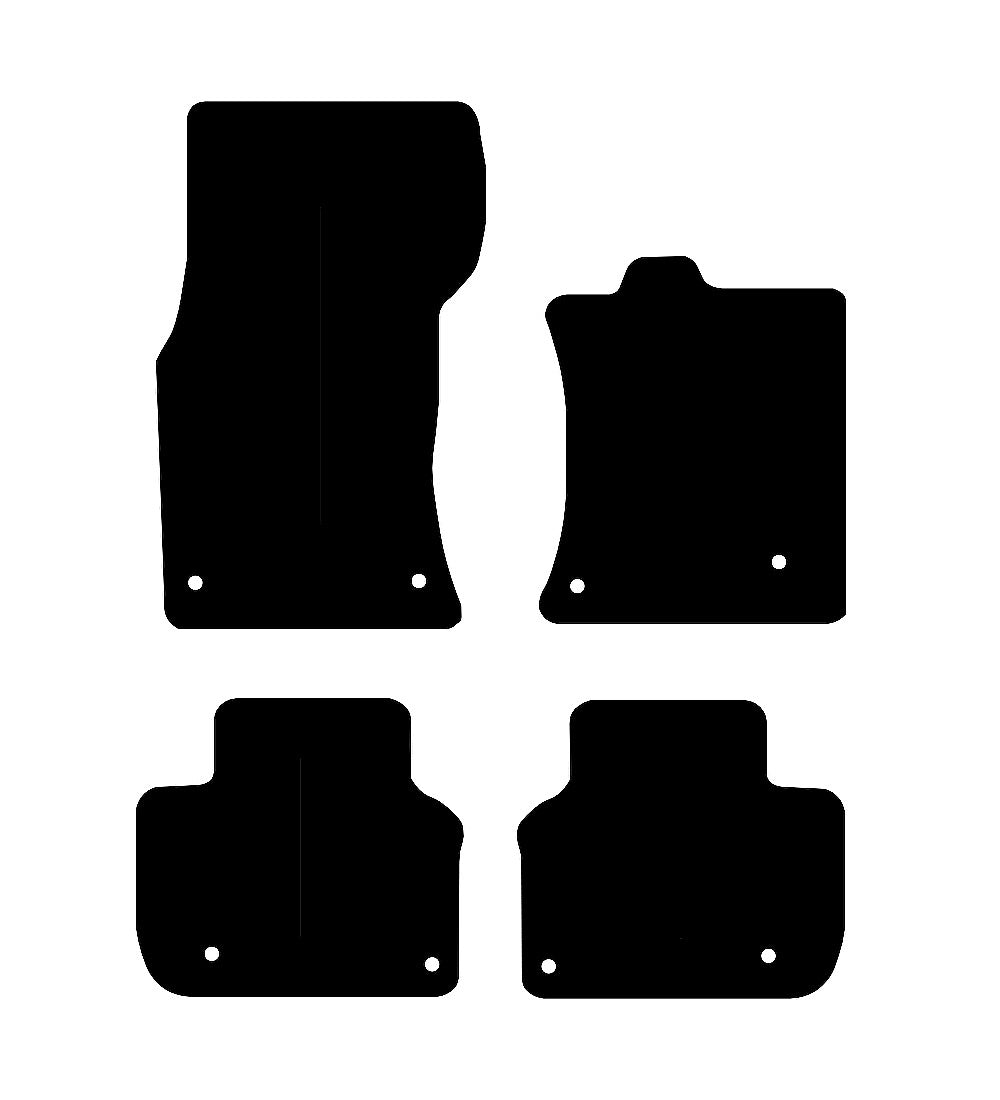 Jaguar XF 2015 - 2020 Car Mats vehicle mat pattern