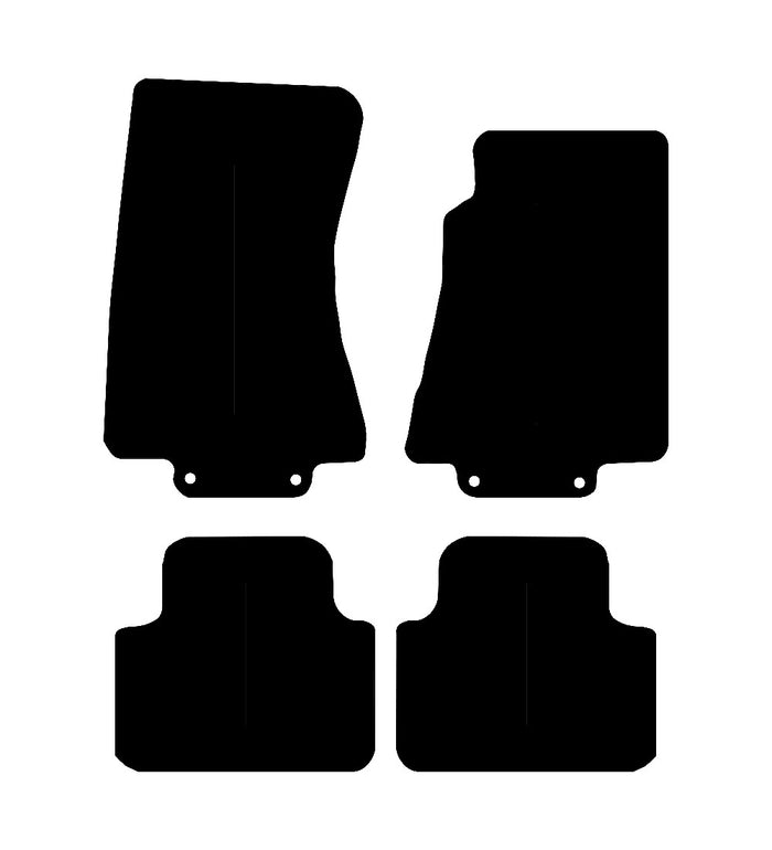 Jaguar XJ6 2004 - 2010 Car Mats vehicle mat pattern