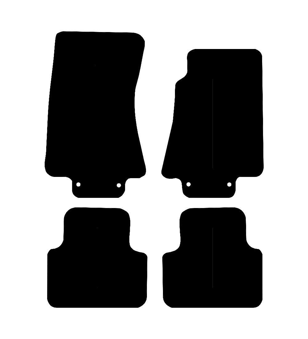 Jaguar XJ8 (SWB) 2003 - 2009 Car Mats vehicle mat pattern