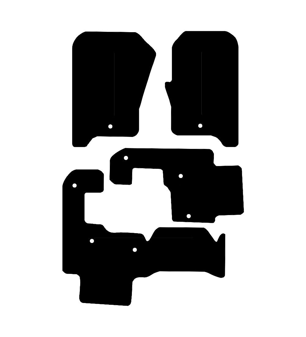 Land Rover Discovery 4 - 5 Seats 2013 - 2020 Car Mats vehicle mat pattern