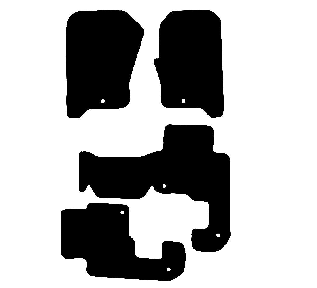Land Rover Discovery 3 (Alternative) 2004 - 2009 Car Mats vehicle mat pattern