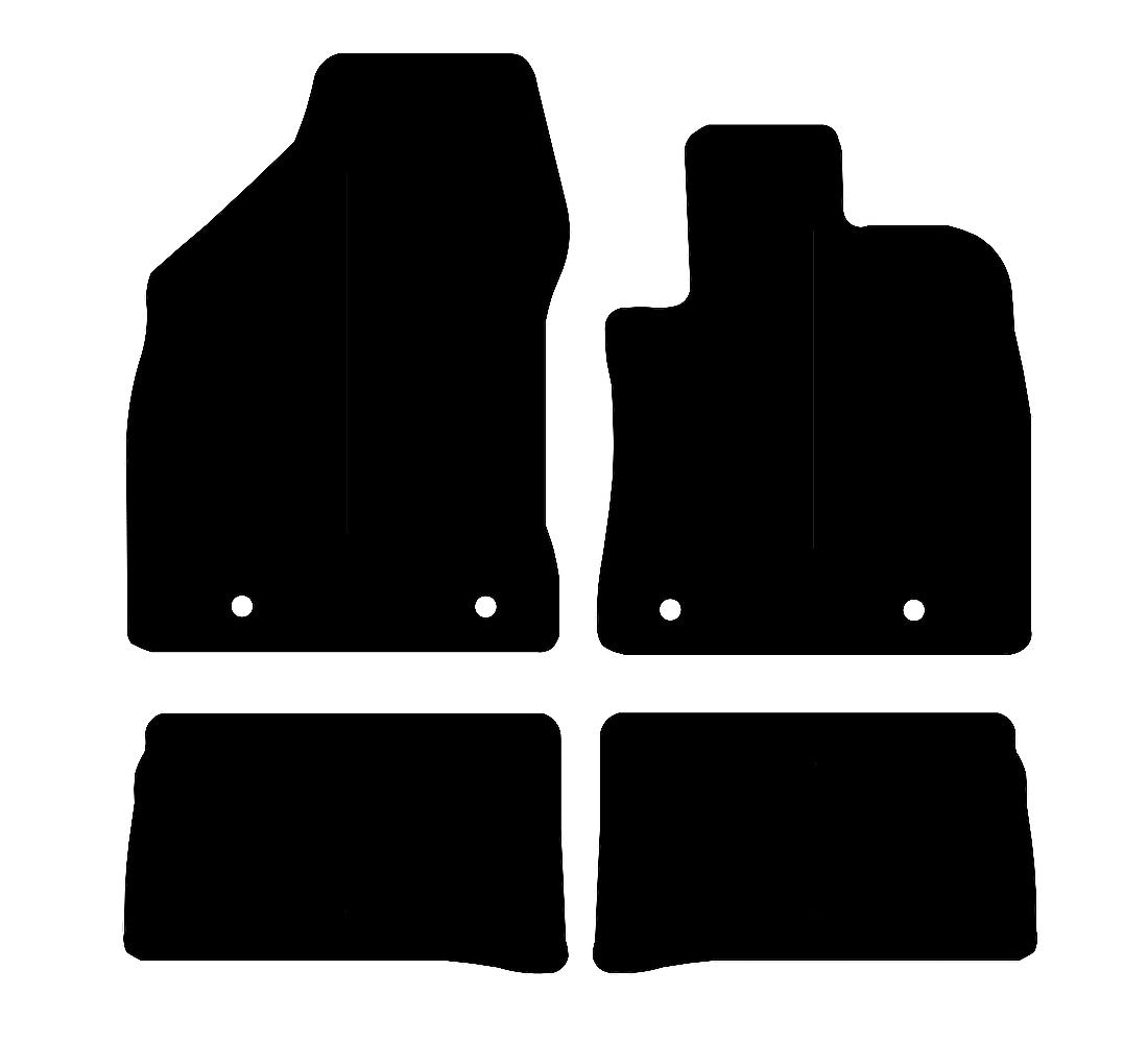 Lexus CT200H 2011 - 2013 Car Mats vehicle mat pattern