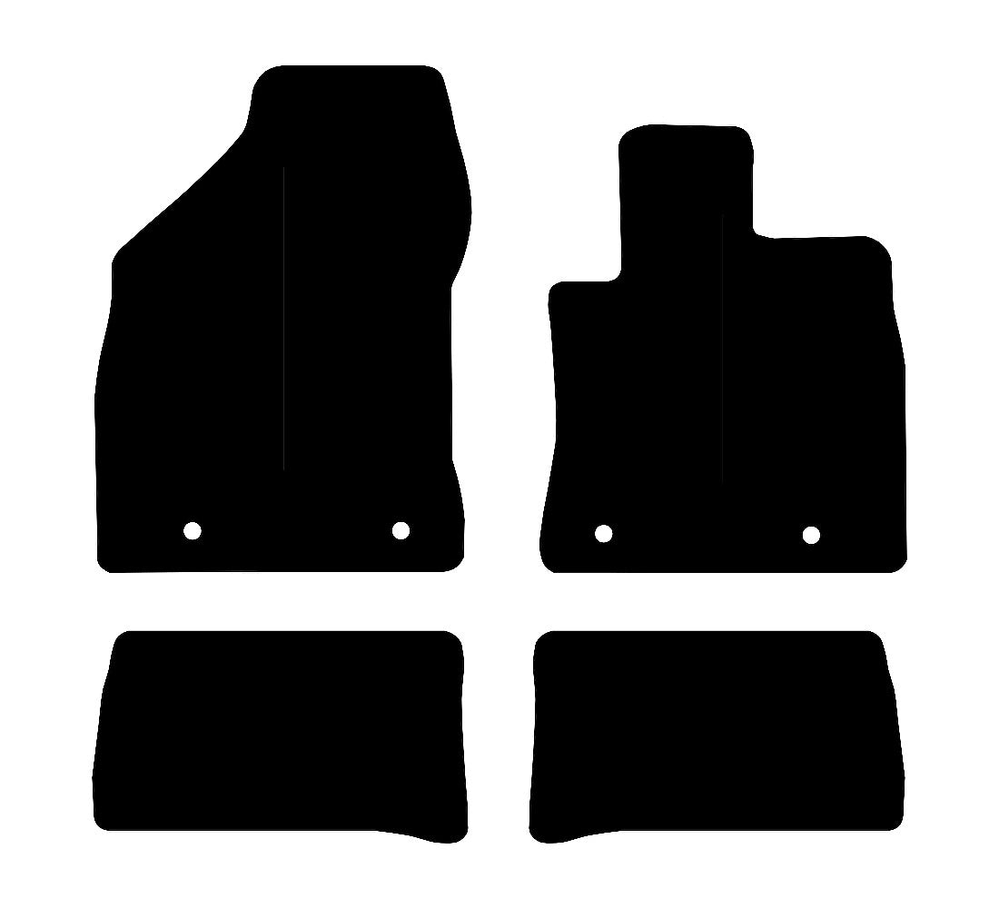Lexus CT200H 2014 - 2020 Car Mats vehicle mat pattern
