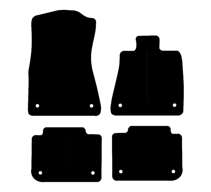 Lexus GS250 2012 to Present Car Mats vehicle mat pattern