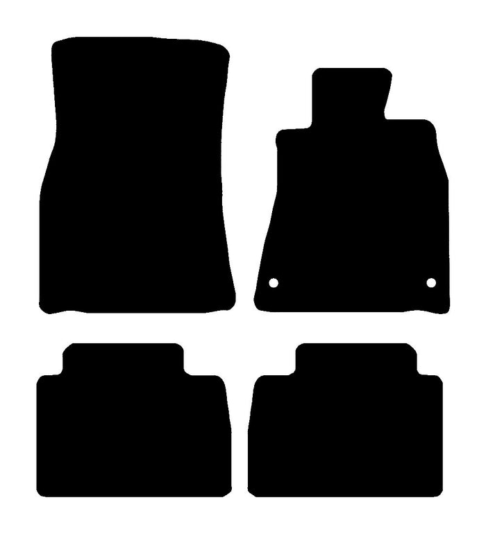 Lexus IS600H Hybrid SWB 2007 - 2019 Car Mats vehicle mat pattern